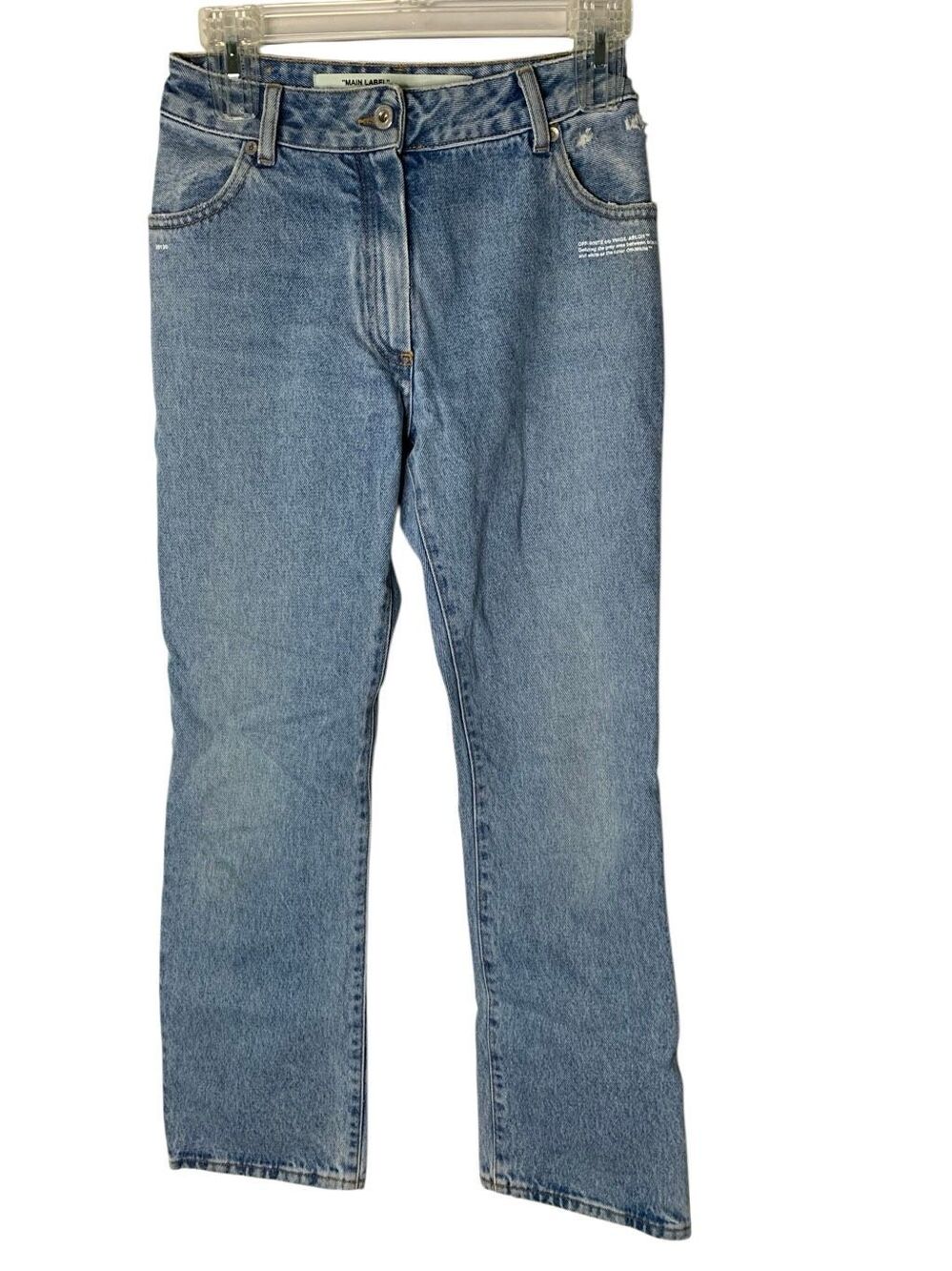Off-White Virgil Abloh jeans women's size 24